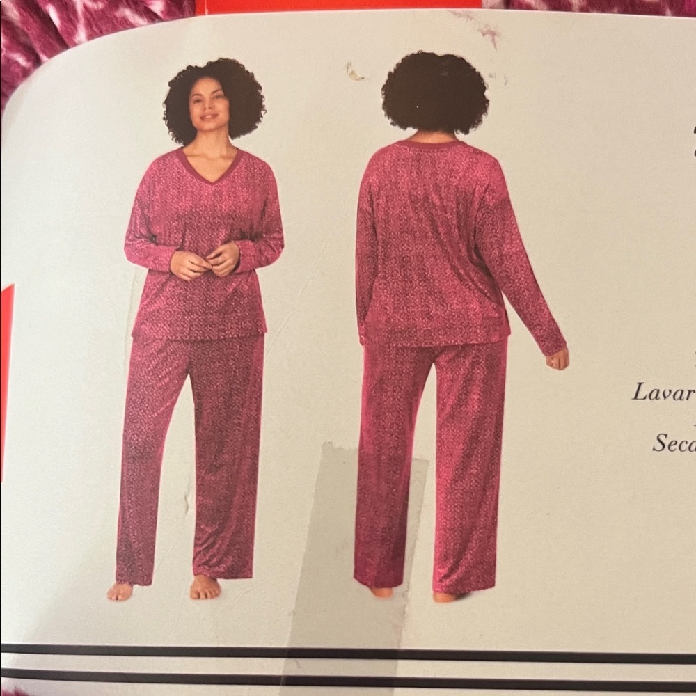 Nautica Women's Fuchsia Sleepwear Set - Picture 7 of 7